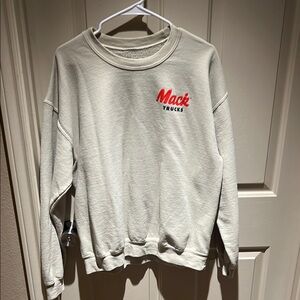 Cream Mack Trucks Crewneck!
